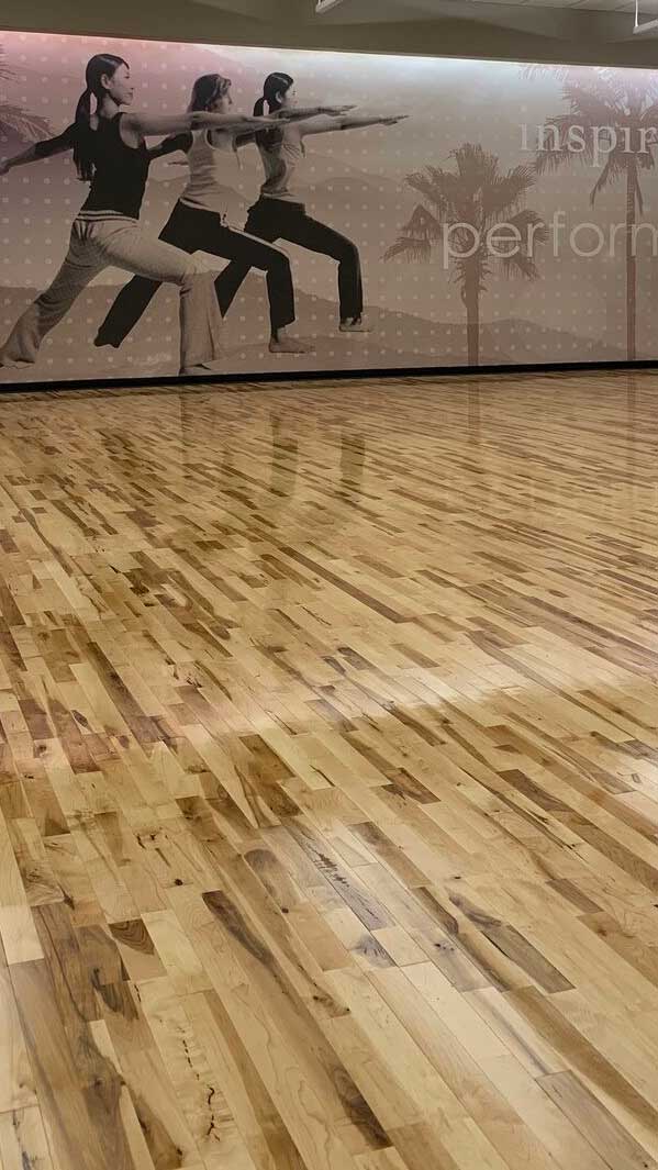 LA Fitness - Staten Island Aerobic Floor Installation